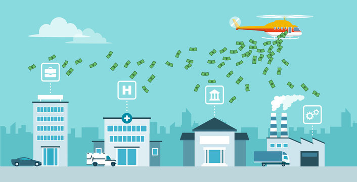 Helicopter money policy as response to covid-19 public health crisis