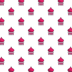ramadan kareem cupules pattern background