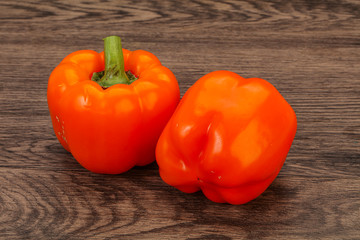 Orange sweet tasty Bell Pepper