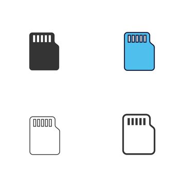memory card icon vector illustration design