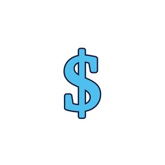 dollar icon vector illustration design