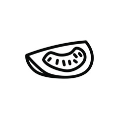 Tomato icon design best logo , vector illustration emblem isolated artword , concept food vitamin fruit retro background vegetarian cartoon , cute symbol organic
