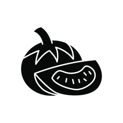 Tomato icon design best logo , vector illustration emblem isolated artword , concept food vitamin fruit retro background vegetarian cartoon , cute symbol organic
