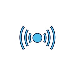 wireless icon vector illustration design