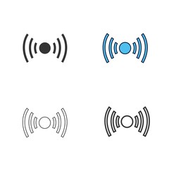 wireless icon vector illustration design