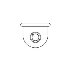 security camera icon vector illustration design