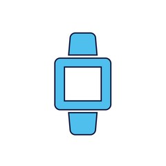 wrist watch icon vector illustration design