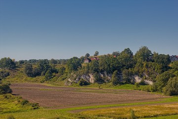 A wonderful View of Tyniec in Kracow
