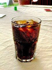 glass of cola