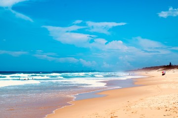 Cartwirght Beach in Sunshine Coast, QLD Australia
