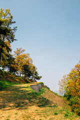 Jukjusanseong mountain fortress in Anseong, Korea