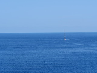 Obraz premium Segelboot im Meer