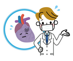 心臓と医師　病気