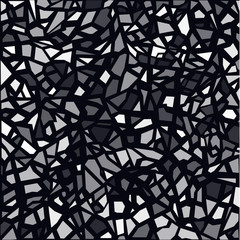 Terrazzo flooring vector pattern. Modern vector illustration for fabric print, wrapping paper, flooring. Classic venetian terrazzo style of floor of natural stone, granite, quartz.