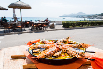Paella, typical dish of Spain