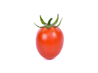 Cherry tomato on a white background