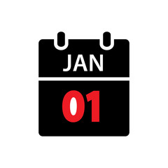 Calendar Icon Design Vector Template