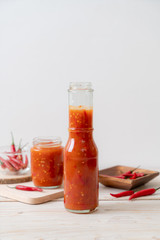 chilli or chilli sauce