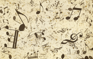 Grunge musical background.