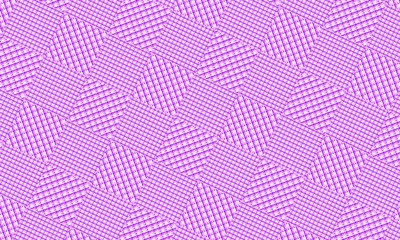 Pink Seamless Patchwork Weave Pattern - Textile - Wallpaper - Background