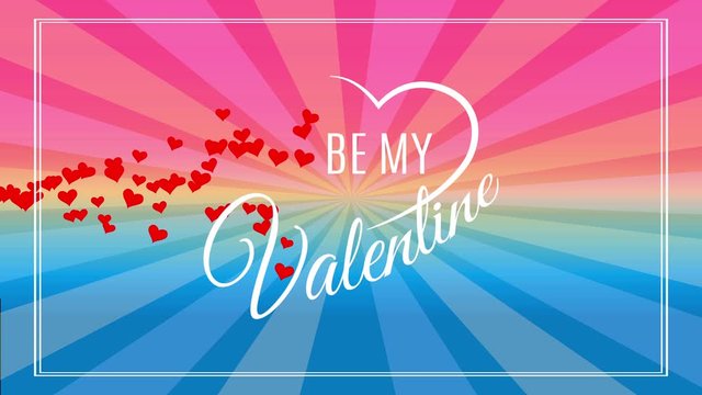 exist my valentine script with california fancy handling cursive typography surrounded by nails drawn heart above light radiance directed towards center