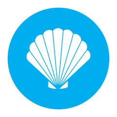 sea shell icon vector