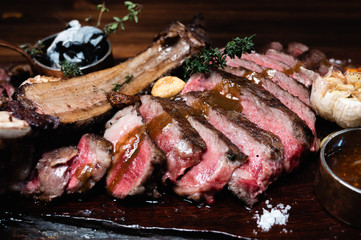 Beef tomahawk