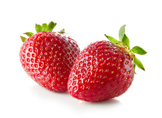 fresh ripe strawberries