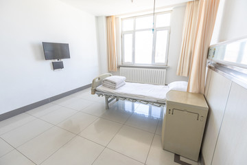 Fototapeta na wymiar Interior of modern hospital room