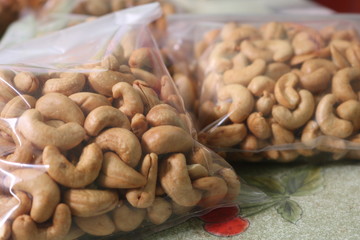 Cashew nuts are a popular snack and food source.