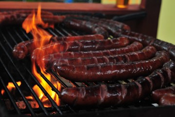Grillowana kiełbasa © pinus25