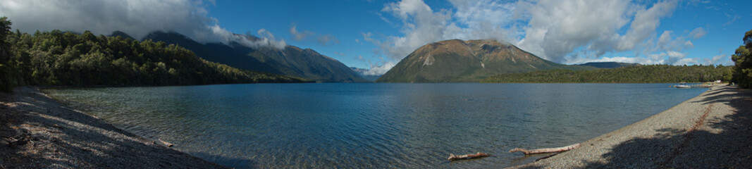 Lake Rotoiti in Tasman Region on South Island of New Zealand 
