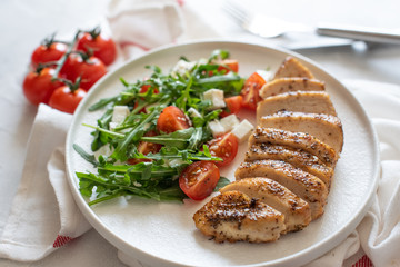 Orange Walnut Chicken Salad top view