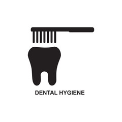 DENTAL HYGIENE ICON , TOOTHBRUSH ICON