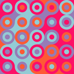 Colour Dots Universe art background design illustration