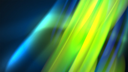 Creative fluid wave lines abstract background. Trendy abstract layout template for business or technology presentation, internet poster or web brochure cover, wallpaper