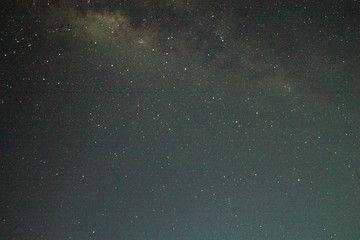 milky way in jangkar beach 