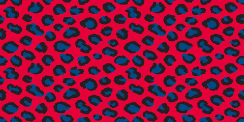 Leopard background. Seamless pattern.Vector.
豹柄パターン