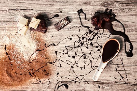 trilogie de chocolats