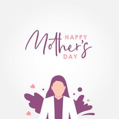 Mother's Day Vector Design Illustration