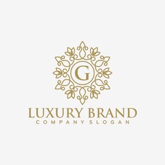 elegant luxury Logo template vector illustration
