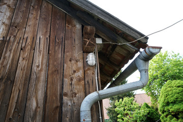Old residential building in rural still in Bavaria