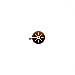 vault logo door unlock key design