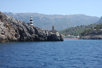 Latern Port de Soller in Mallorca