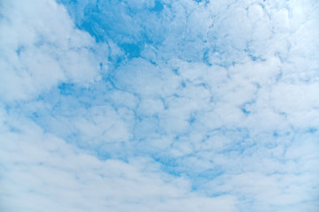 Obraz premium White, Fluffy Clouds In Blue Sky. Background From Clouds.