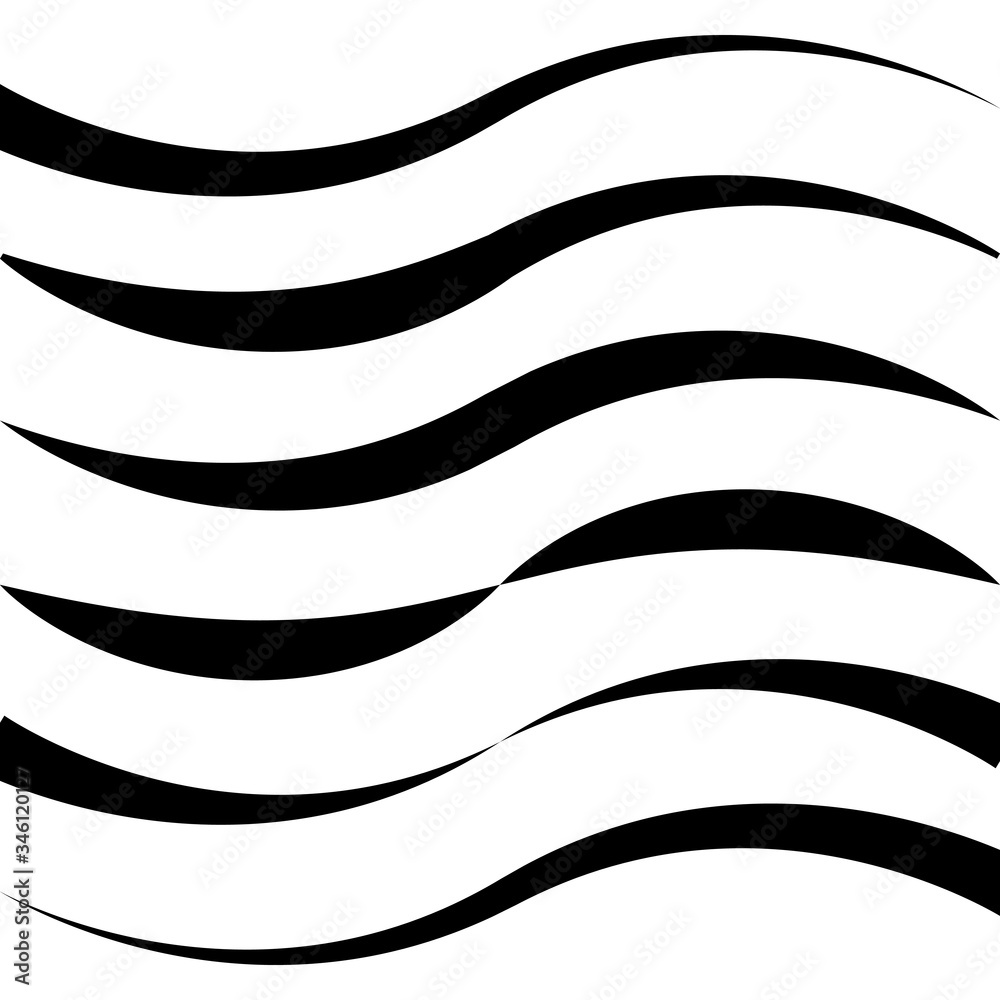 Poster Set curved calligraphic line strip, vector curl ribbon like road element calligraphy gracefully curved line ribbon