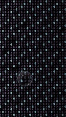 Bitcoin and currency on a dark background. Digital crypto symbol. Currency bubble, wave effect, market fluctuations. Business concept. 3D illustration