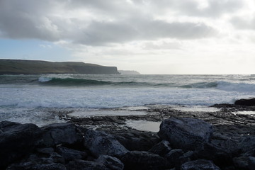 Obraz premium Stormy sea