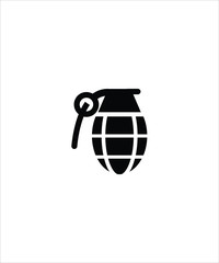 Fototapeta premium grenade icon,vector best flat grenade icon.