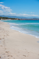 Maria Pia beach on a sunny day